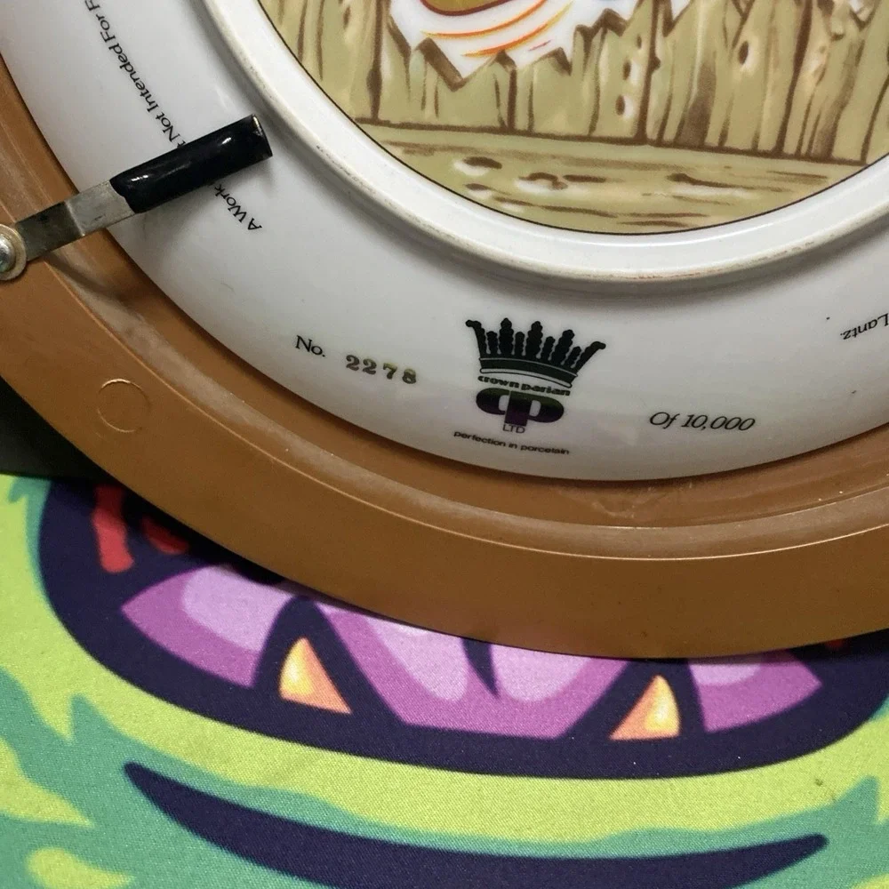 WALTER LANTZ Happy Art Limited Edition #2278 WOODY'S TRIPLE-SELF PORTRAIT PLATE